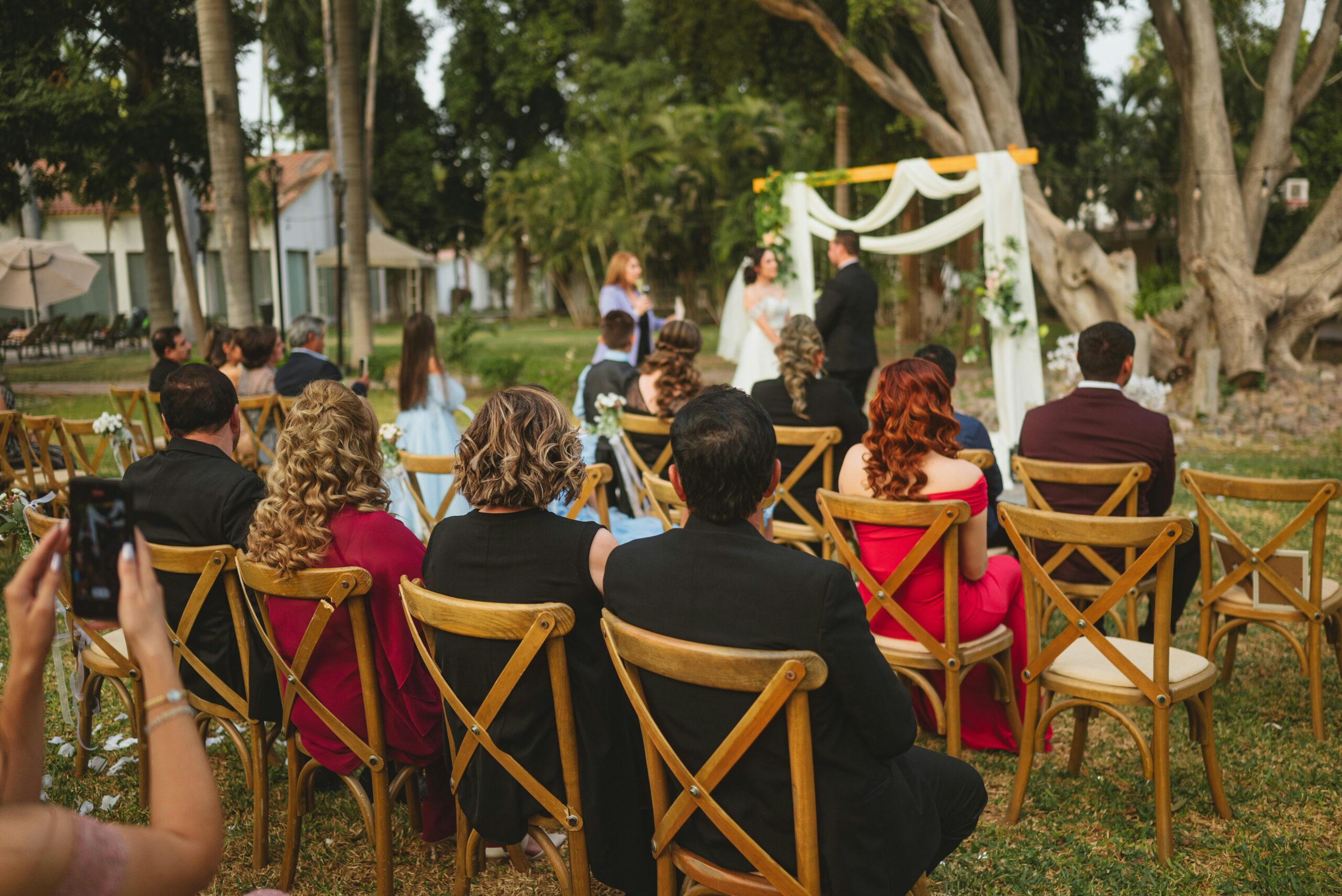Guests at a Wedding