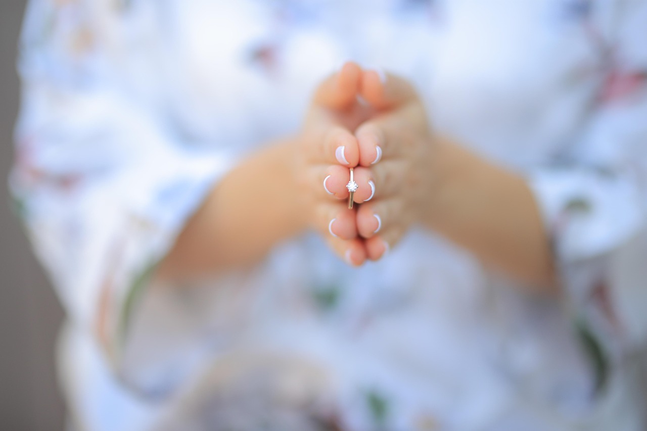 Praying with a ring