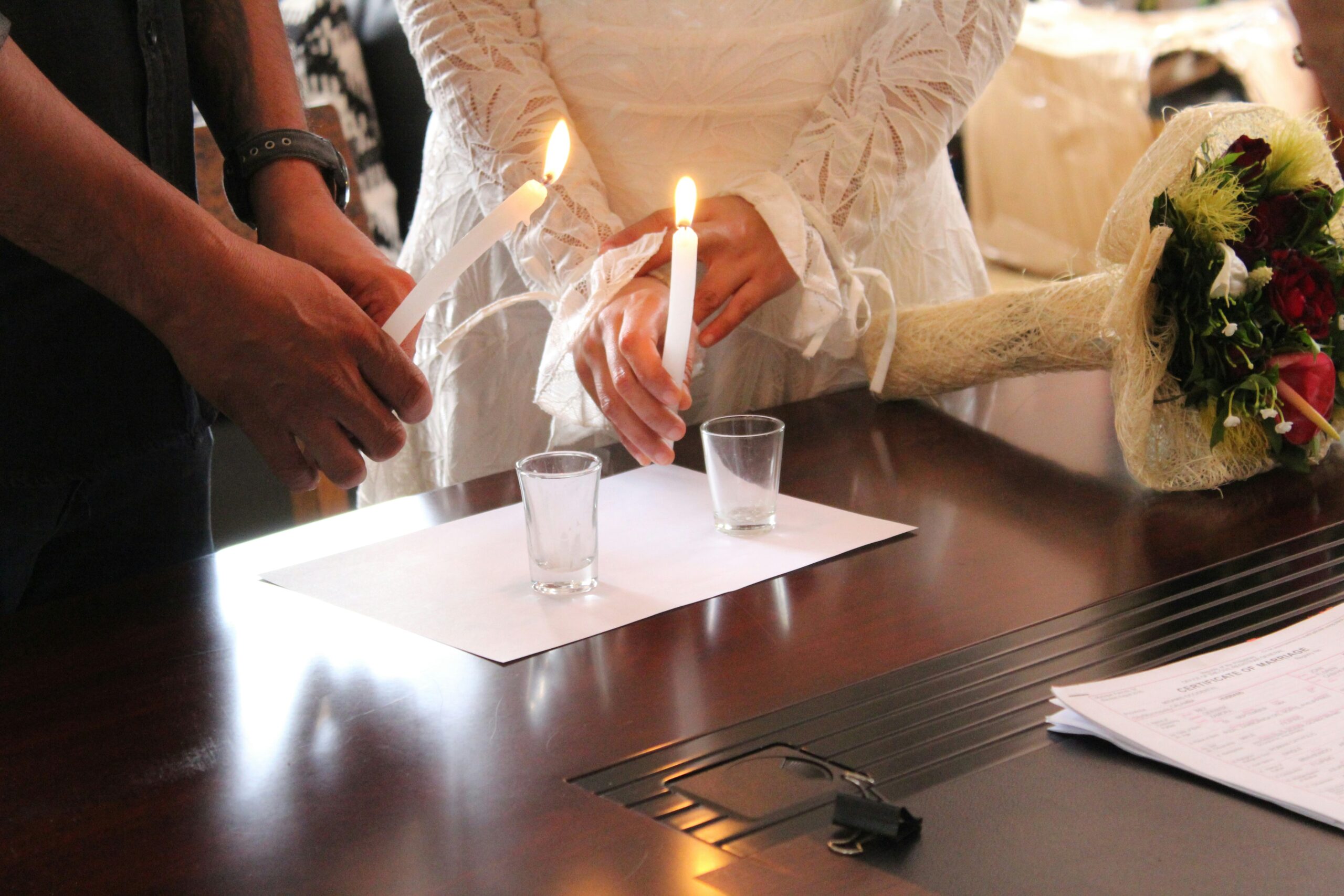 Lighting Candles
