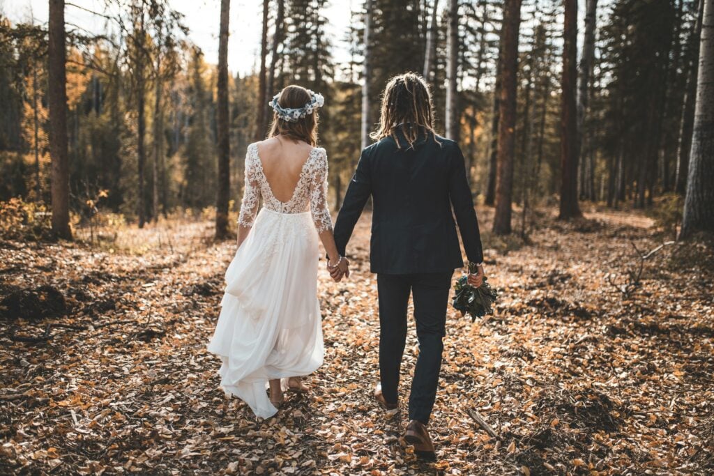 Woodland wedding